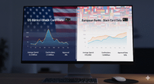 Guia Completo: Melhores Bancos para Cartões Black nos EUA e Europa (Comparativo 2024)