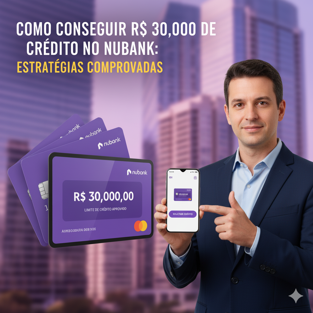 como conseguir 30 mil de limite no nubank