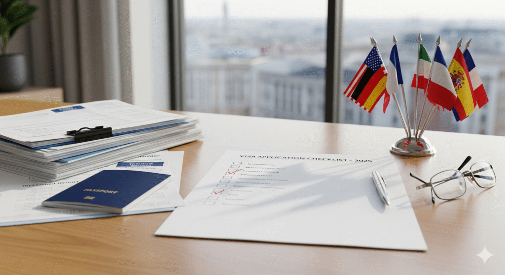 Descubra quais documentos de renda são aceitos para vistos americanos e europeus. Checklist completo para aprovação rápida com dicas exclusivas dos consulados.